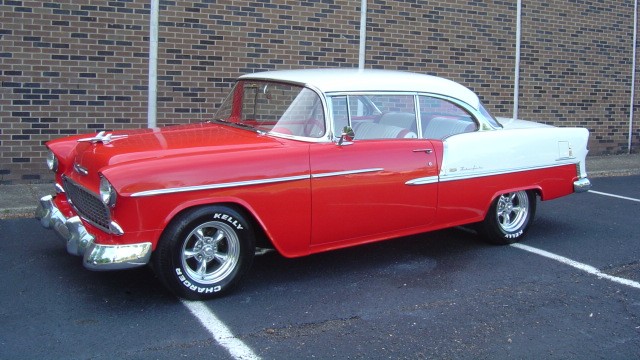 1957 chevrolet 150 2 door post