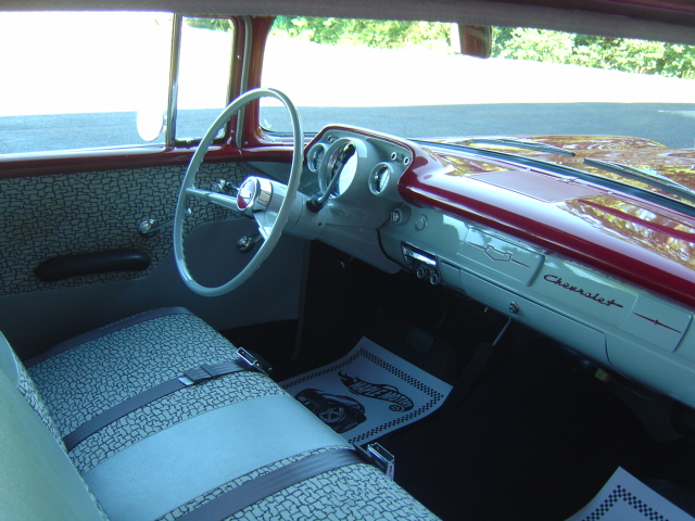 1957 chevrolet 150 2 door post